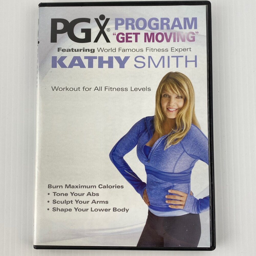 Kathy Smith PGX Program Get Moving Exercise Workout